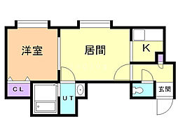 Ｋ’Ｚ北円山 2階/202