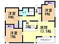ルピナス宮の森3階8.2万円