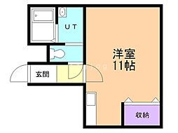 間取図画像 ワンルーム