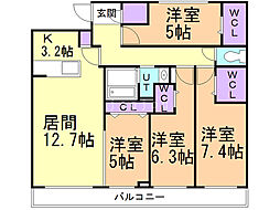 間取図画像 4LDK