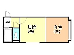 シティハイツ南6条 3階/301