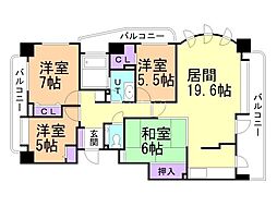 間取図画像 4LDK