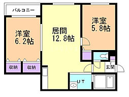 ハピネス八軒 1階