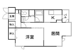 藤井ビル裏参道 1LDKの間取図画像