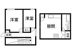 site01宮ケ丘 1LDKの間取図画像