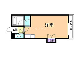 ル・フランセ・宮の森 ワンルームの間取図画像