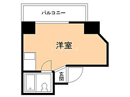 ヴァンクール北5条 ワンルームの間取図画像