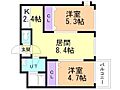THERESIDENCEPARKKOSAI2階6.7万円