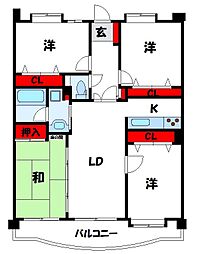 JR鹿児島本線 千鳥駅 徒歩15分 2階/-