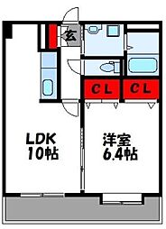 フォレストコート 2階