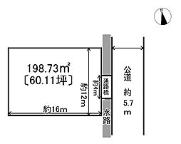 北方町芝原中町1丁目 売土地