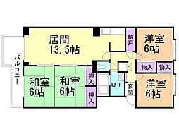 間取図画像 4LDK