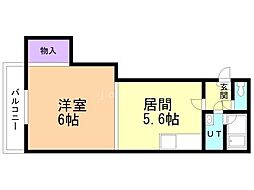 間取図画像 1DK