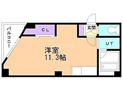 プレジール本郷 ワンルームの間取図画像