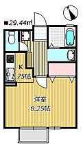 グレイス・モナリエ  ｜ 千葉県船橋市海神2丁目（賃貸アパート1R・2階・29.44㎡） その2