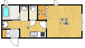 フォルス24 108 ｜ 千葉県船橋市南本町6-11（賃貸マンション1K・1階・25.10㎡） その2