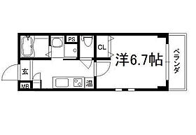 プランドールSHINWA 308 ｜ 京都府京都市上京区下小川町（賃貸マンション1K・3階・23.49㎡） その2