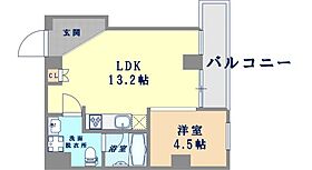 大阪府大阪市天王寺区生玉寺町（賃貸マンション1LDK・3階・41.25㎡） その2