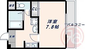 大阪府大阪市阿倍野区阪南町7丁目（賃貸マンション1K・2階・23.65㎡） その2