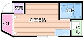 セントラル北田辺  ｜ 大阪府大阪市東住吉区北田辺4丁目（賃貸マンション1R・2階・12.00㎡） その2