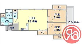 大阪府大阪市天王寺区生玉町（賃貸マンション2LDK・11階・74.67㎡） その2