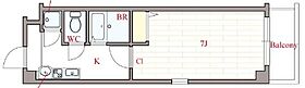 大阪府大阪市中央区安堂寺町1丁目（賃貸マンション1K・6階・23.67㎡） その2