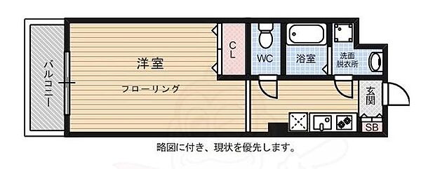 ロイヤルリバービュー143 ｜福岡県福岡市博多区中洲５丁目(賃貸マンション1K・7階・31.18㎡)の写真 その2