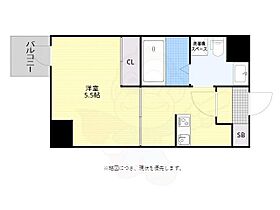 福岡県福岡市中央区港２丁目（賃貸マンション1R・7階・21.59㎡） その2