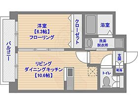 ルプランタン博多  ｜ 福岡県福岡市博多区博多駅南４丁目（賃貸マンション1LDK・5階・40.50㎡） その2