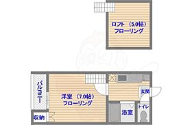 エターナル高宮  ｜ 福岡県福岡市南区清水１丁目9番33号（賃貸アパート1K・2階・18.19㎡） その2