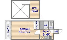 リベルタ 103 ｜ 福岡県福岡市中央区地行４丁目（賃貸アパート1K・1階・18.67㎡） その2