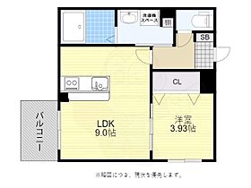 LIBTH高宮東2  ｜ 福岡県福岡市南区清水１丁目（賃貸マンション1LDK・1階・34.48㎡） その2