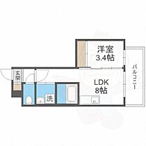 福岡県福岡市中央区舞鶴１丁目（賃貸マンション1DK・9階・29.67㎡） その2