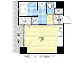 福岡県福岡市中央区港１丁目（賃貸マンション1K・5階・24.01㎡） その2