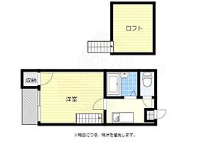 福岡県福岡市中央区地行４丁目4番4号（賃貸アパート1K・1階・16.80㎡） その2