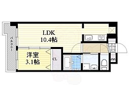 レジディア博多東 6階