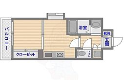 アイ・セレブ博多駅前 1DKの間取図画像