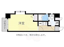 ユーエムライフ赤坂けやき通り 1Kの間取図画像