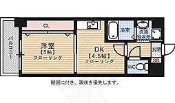 サヴォイリトリートハウス 1DKの間取図画像
