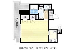 RJRプレシア吉塚駅前 1Kの間取図画像