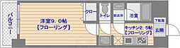 第3いわきビル 1Kの間取図画像