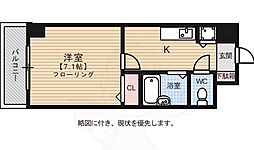 インヘリッツ田原 1Kの間取図画像