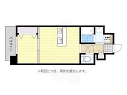 OrchidResidence上呉服 1LDKの間取図画像