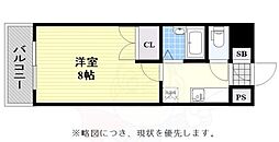 リファレンス県庁口 1Kの間取図画像