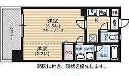 サニークレスト大濠公園 2Kの間取図画像