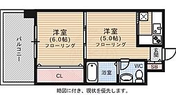 エステート・モア平尾センティモ 2Kの間取図画像