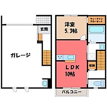 スクーデリア モナコ  ｜ 栃木県宇都宮市東浦町（賃貸アパート1LDK・2階・72.81㎡） その2