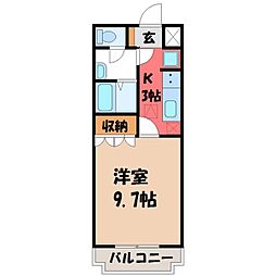 東北本線 氏家駅 徒歩39分