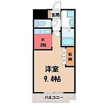 栃木県宇都宮市インターパーク3丁目（賃貸アパート1K・1階・30.00㎡） その2