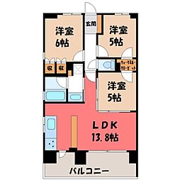 宇都宮駅 11.6万円